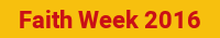 Faith Week 2016