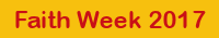 Faith Week 2017
